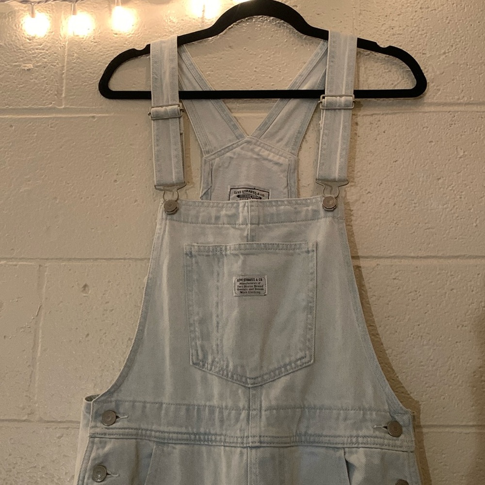 Levi’s Light Wash Overalls